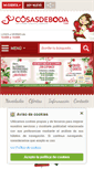 Mobile Screenshot of cosasdeboda.com